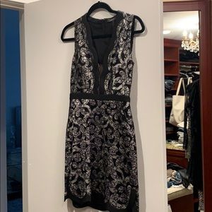 Bcbg lace dress size 4 worn once!
